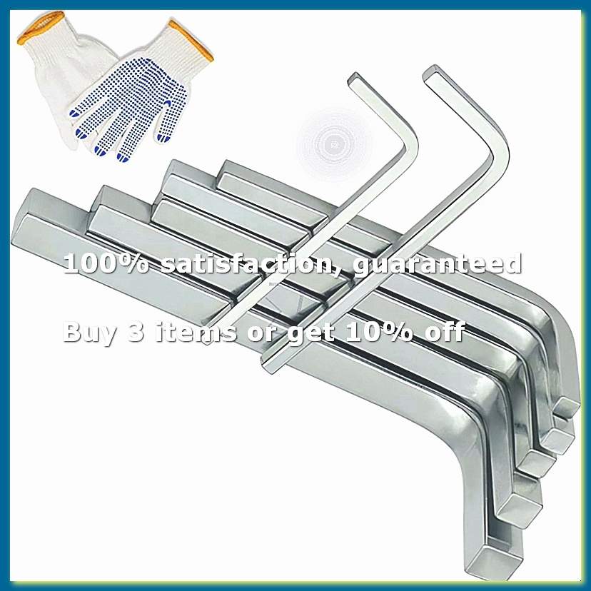 Wrench Set - 7Pcs Square Head Wrench Set L