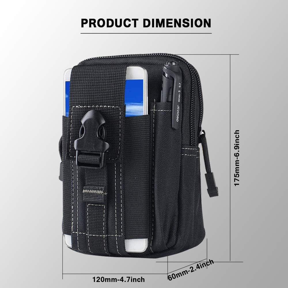 Tactical Molle Belt Pouch Mili - Tool Bag recension och pris