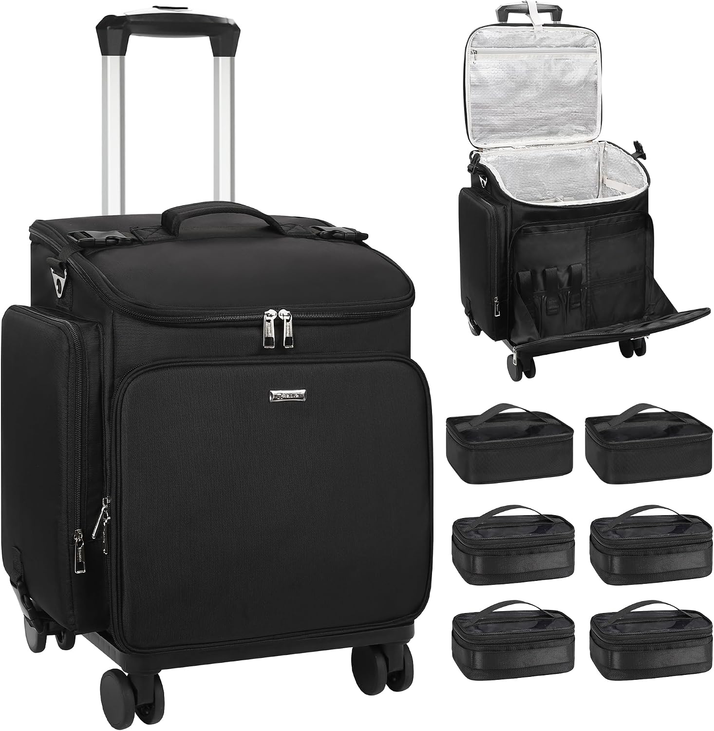 Rolling Makeup Case Hair Tools - Tool Bag recension och pris