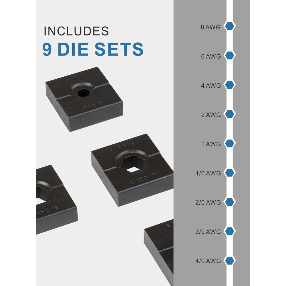 Compact Hydraulic Crimping Too - Tool Set recension och pris