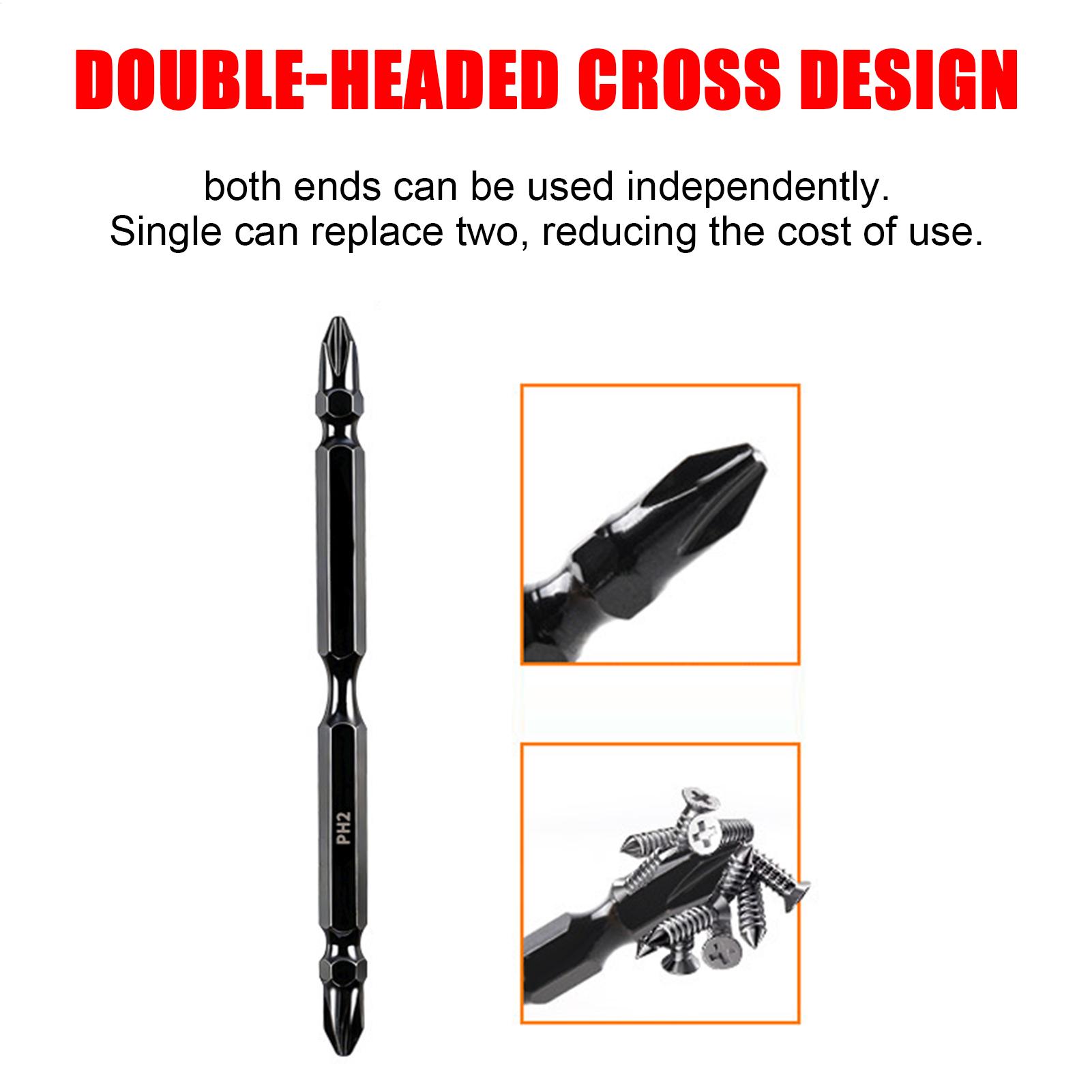 Magnetic Drill Bits Double-End - Screwdriver Set recension och pris