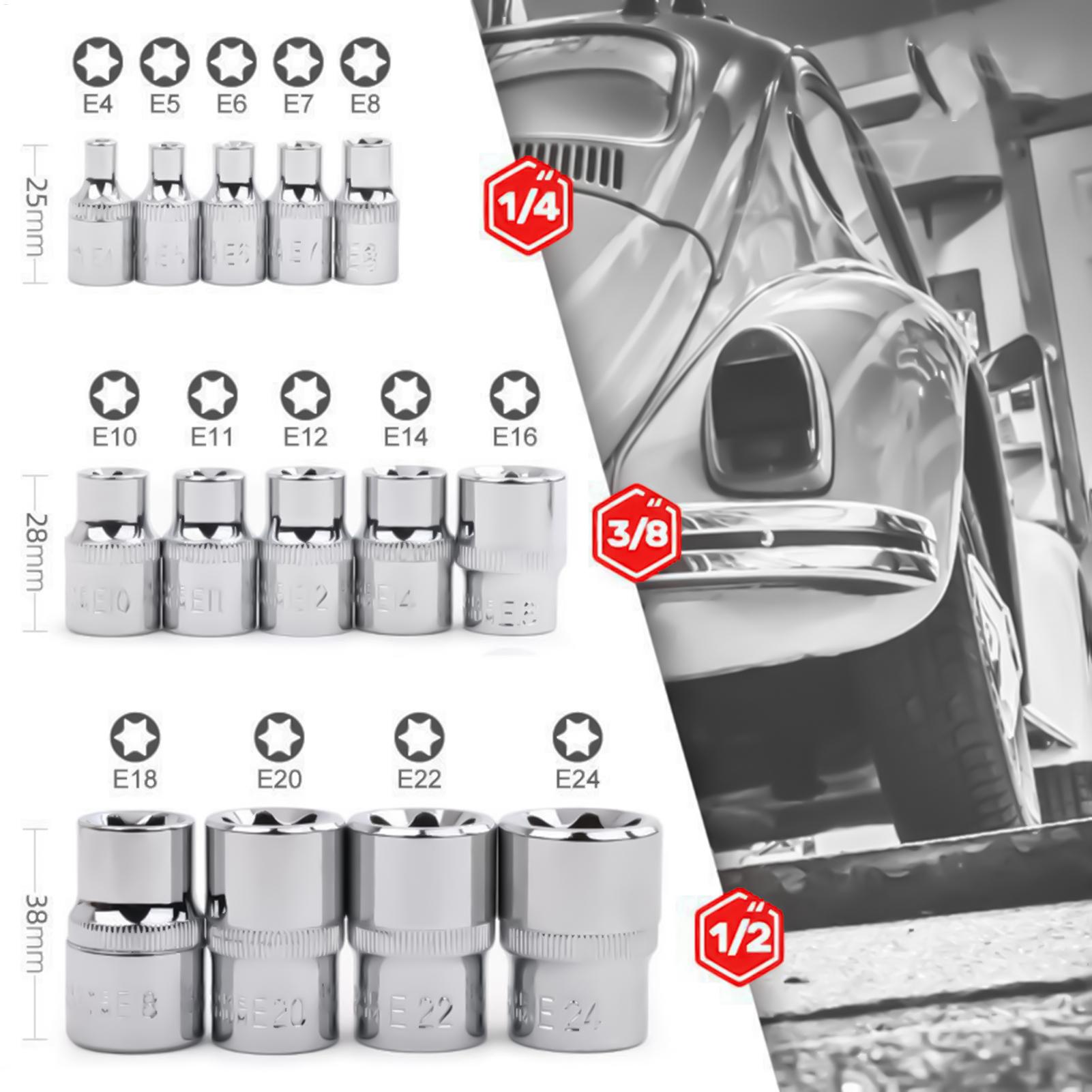 Socket Set Portable Heavy-Duty - Tool Set recension och pris