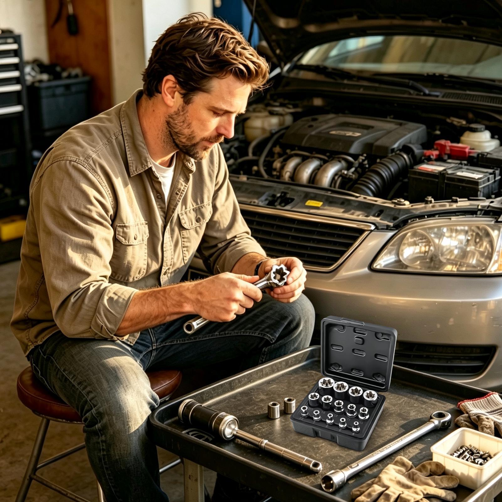 Socket Set Portable Heavy-Duty - Tool Set recension och pris