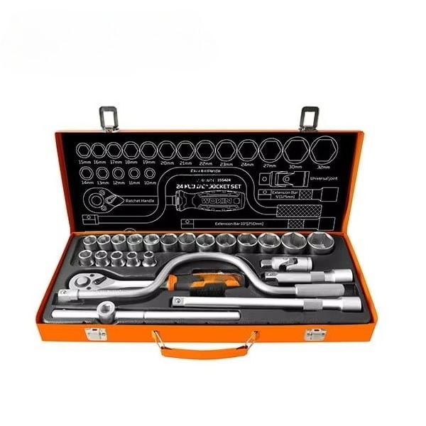 155424 24pcs 1/2in Tool Wrench - Socket Wrench recension och pris
