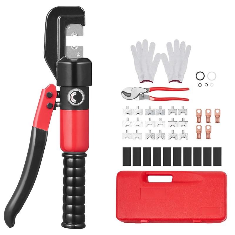 Hydraulic Crimping Tool with 9 - Tool Set recension och pris