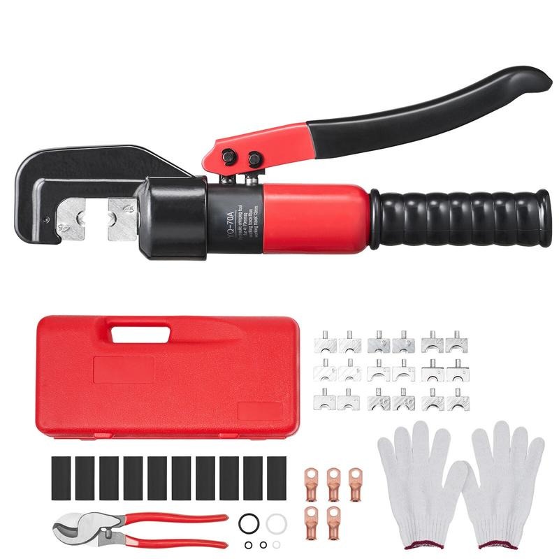 Hydraulic Crimping Tool with 9 - Tool Set recension och pris