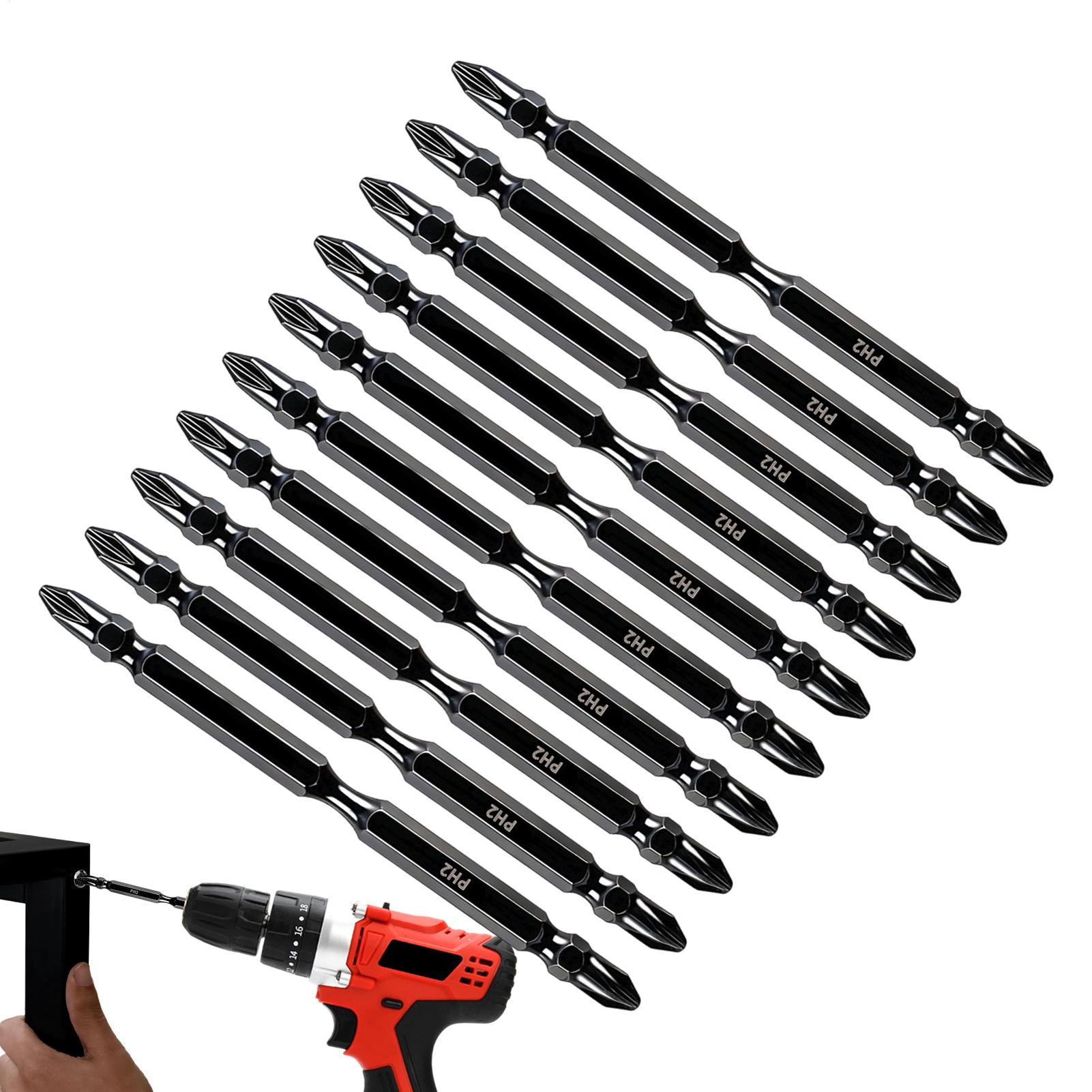 Magnetic Bits For Drill Double - Screwdriver Set recension och pris