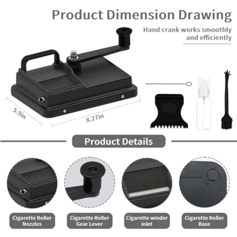 New Black 5.5/6.5/8mm tube dou - Tools Youtube recension och pris
