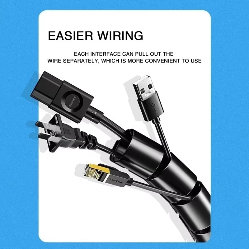 2M Flexible Spiral Cable Wire  - Tools Youtube recension och pris