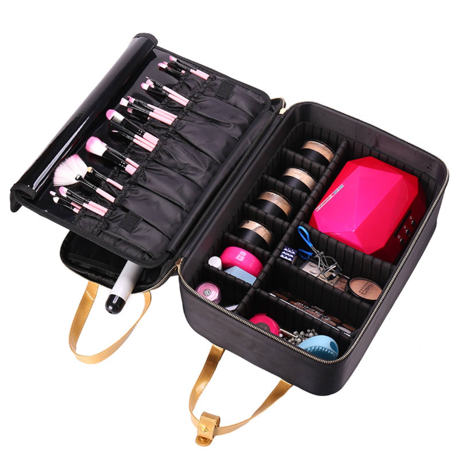 Makeup Case with Dividers Prof - Tool Bag recension och pris