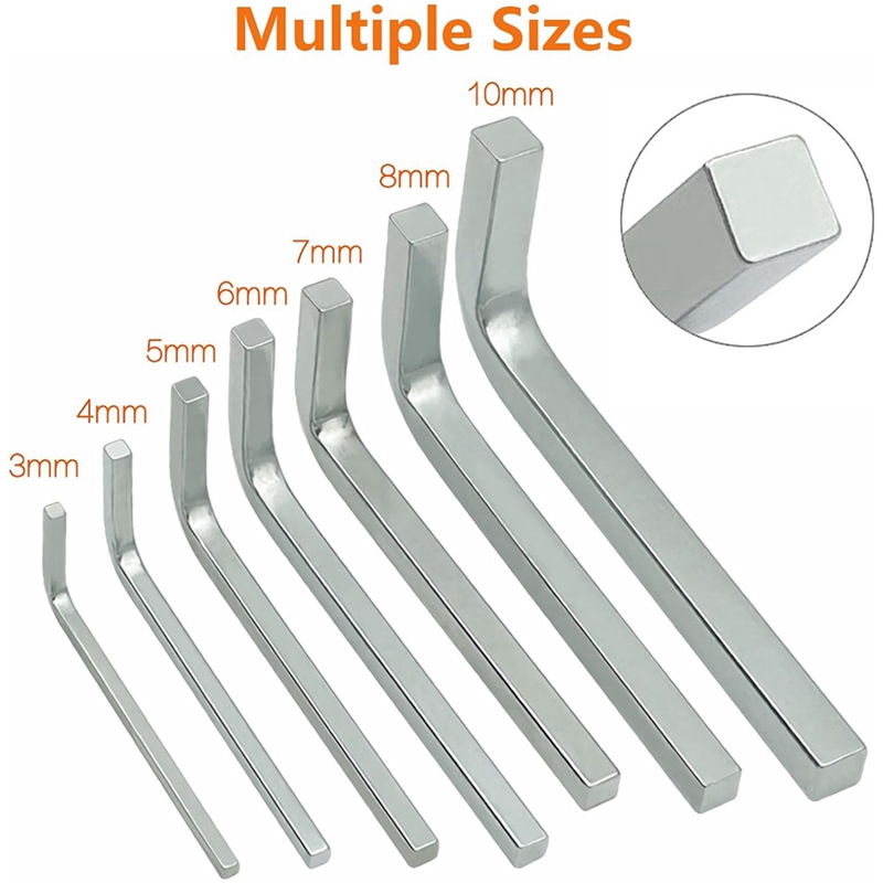 7Pcs Square Head Wrench Set L  - Wrench Set recension och pris