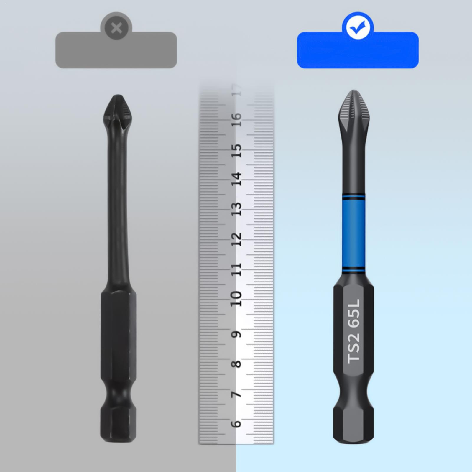 Drill Screwdriver Bit Set 6-Pi - Tool Set recension och pris