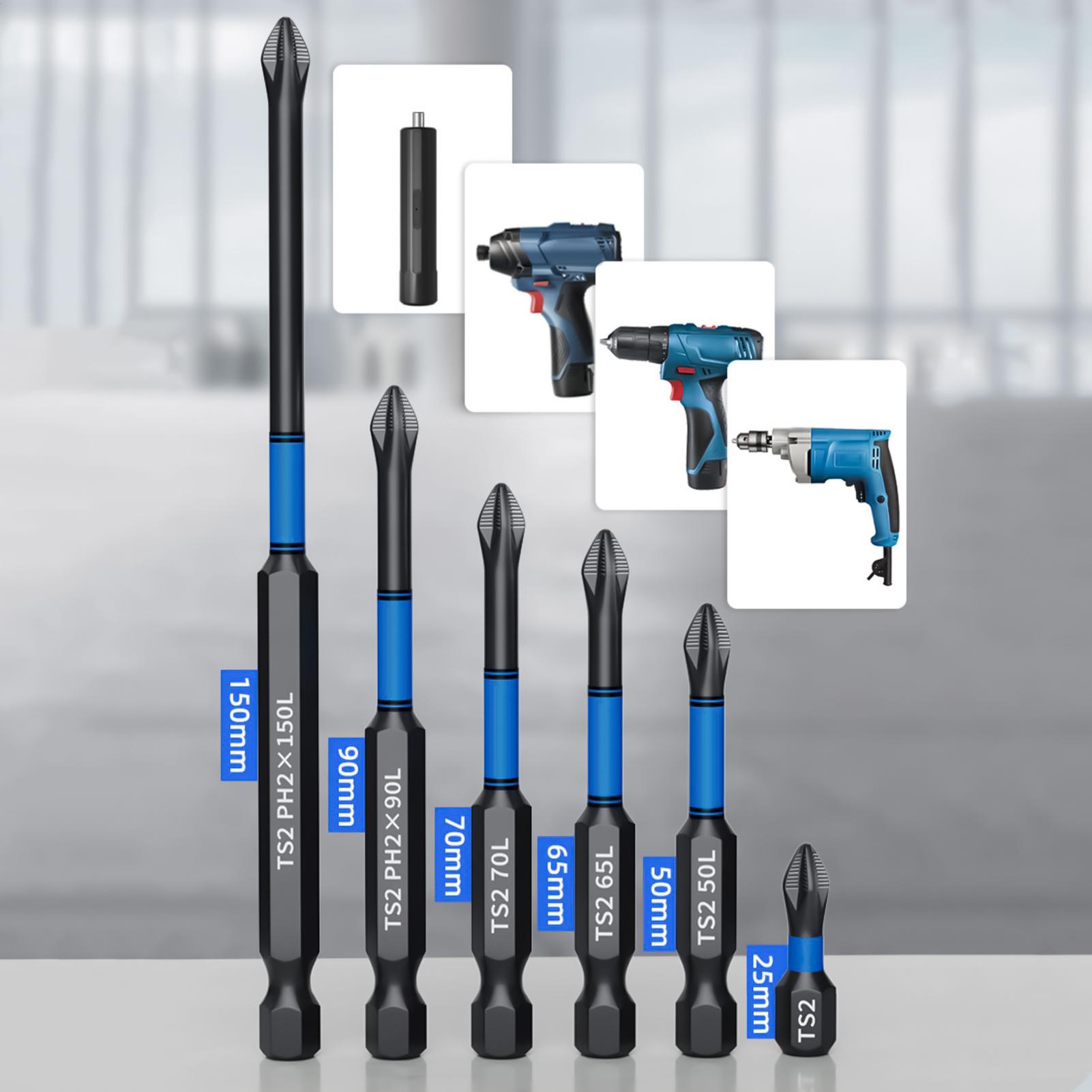 Drill Screwdriver Bit Set 6-Pi - Tool Set recension och pris