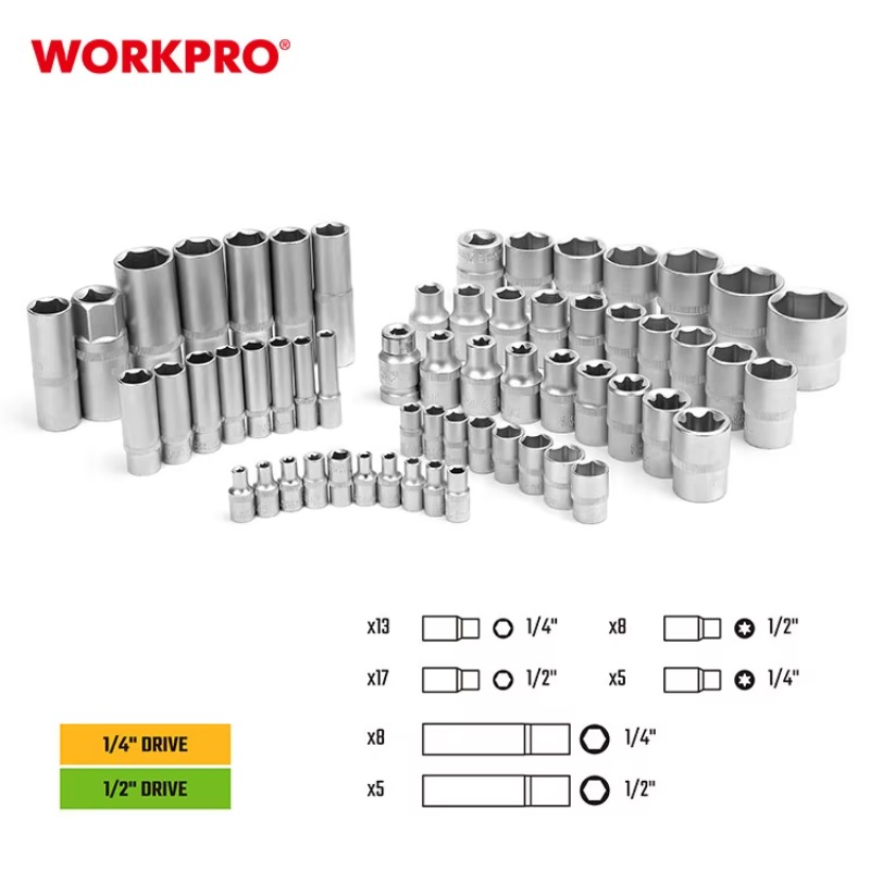 108pcs Professional Mechanics  - Socket Wrench recension och pris