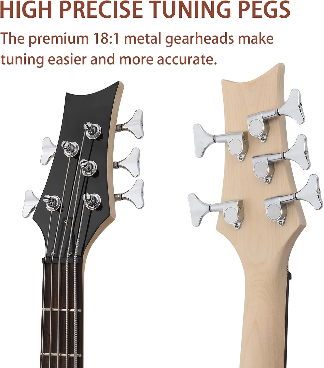 5-String Electric Bass Guitar, - Wrench Set recension och pris