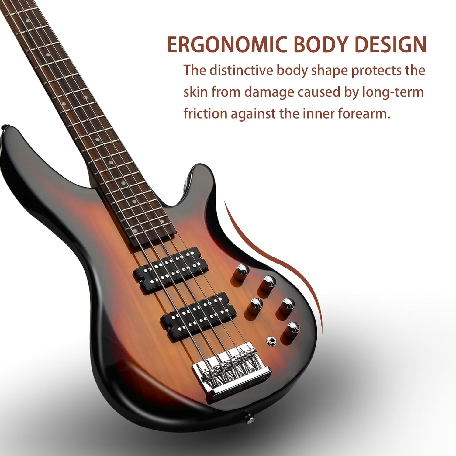 5-String Electric Bass Guitar, - Wrench Set recension och pris