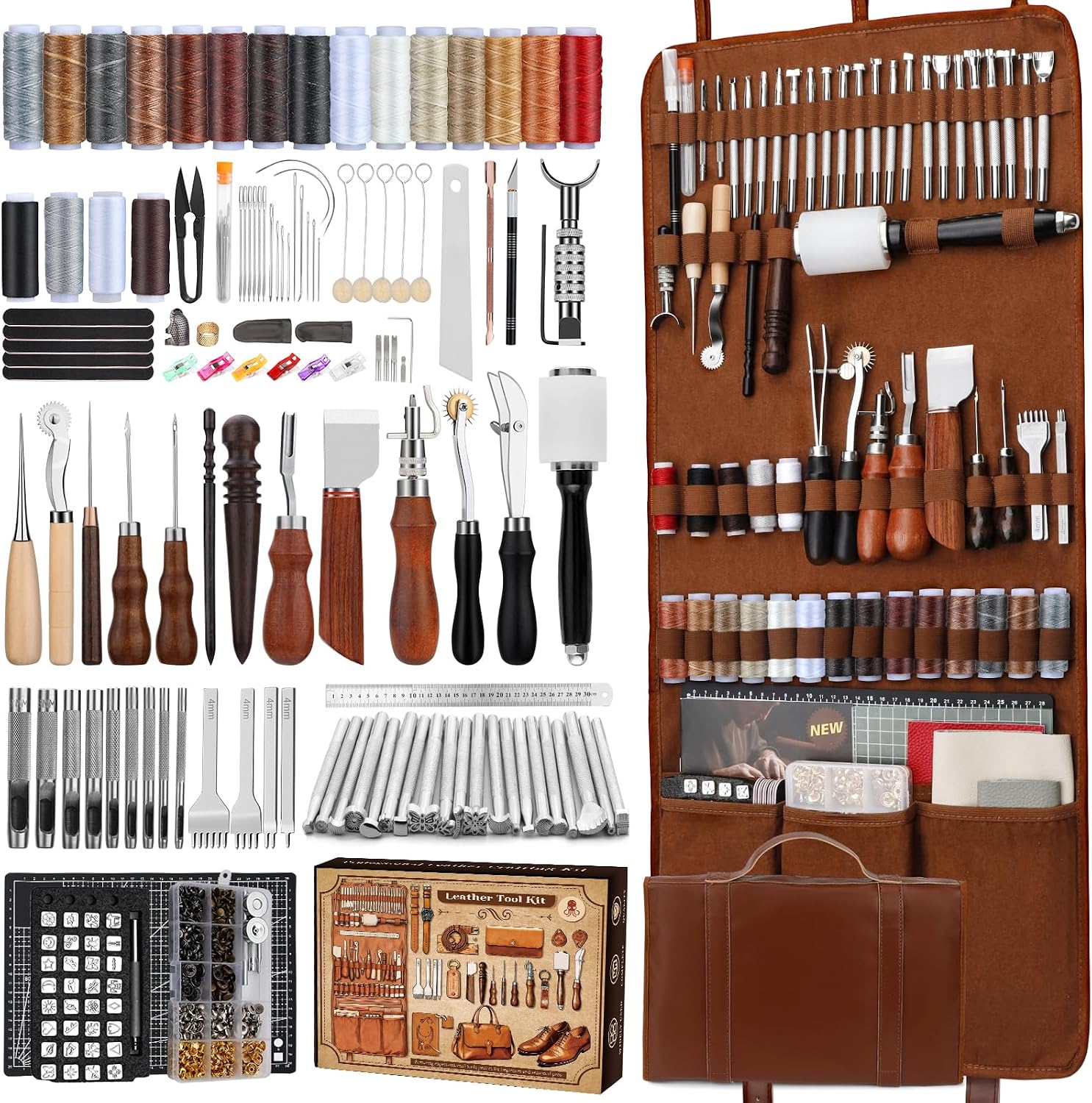 Leather Working Kit, Leather W - Tool Bag recension och pris
