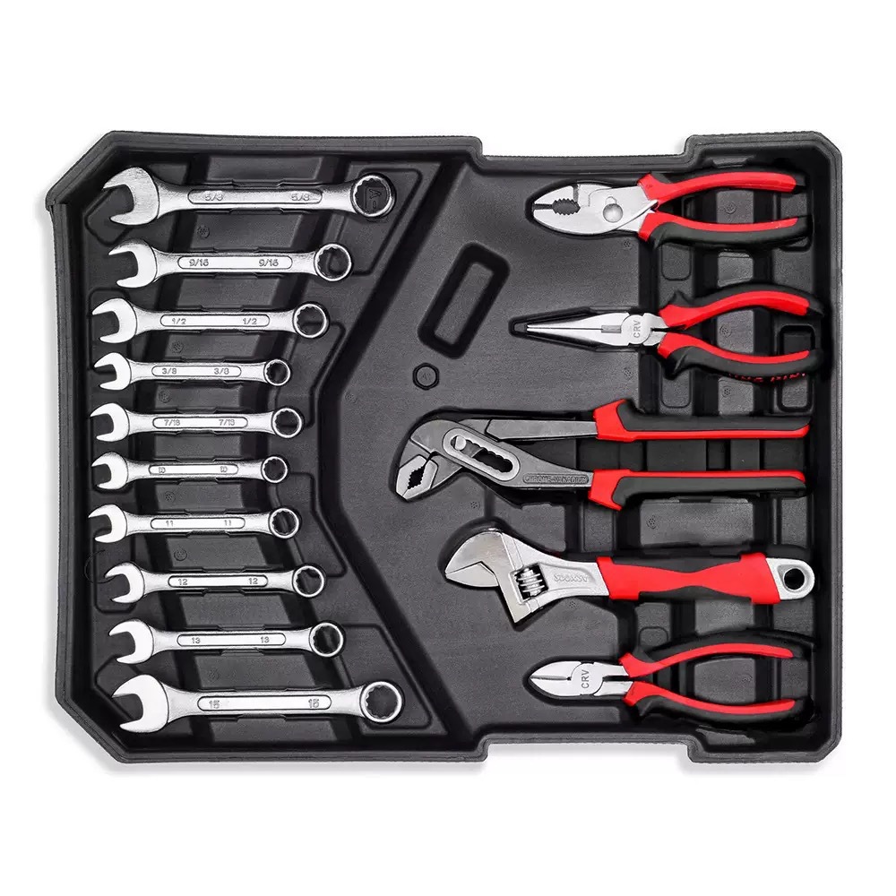 399-Piece Chrome Vanadium Stee - Wrench Set recension och pris